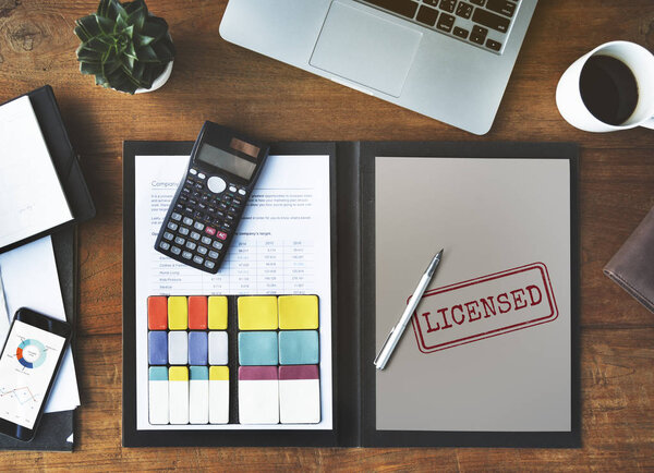 office workplace table 