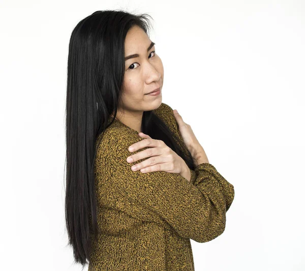 Güzel Asyalı kadın