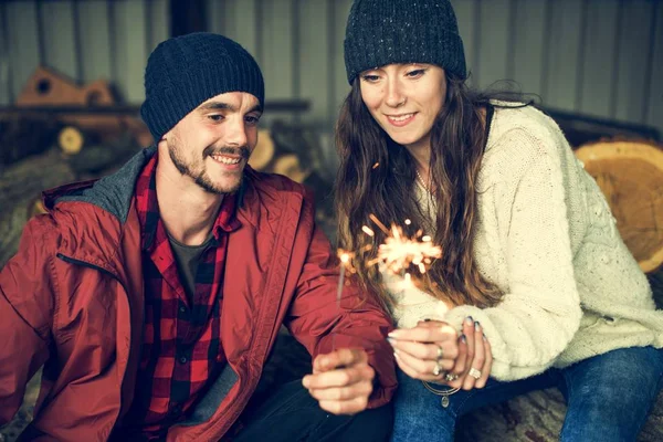 Adam ve holding ve kutlama wooman