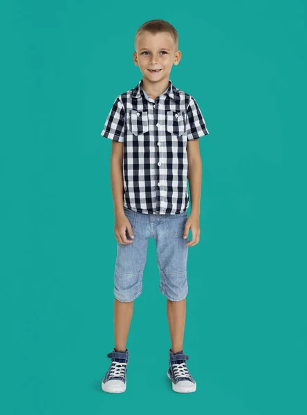 Boy posing in Studio — Stock Photo, Image