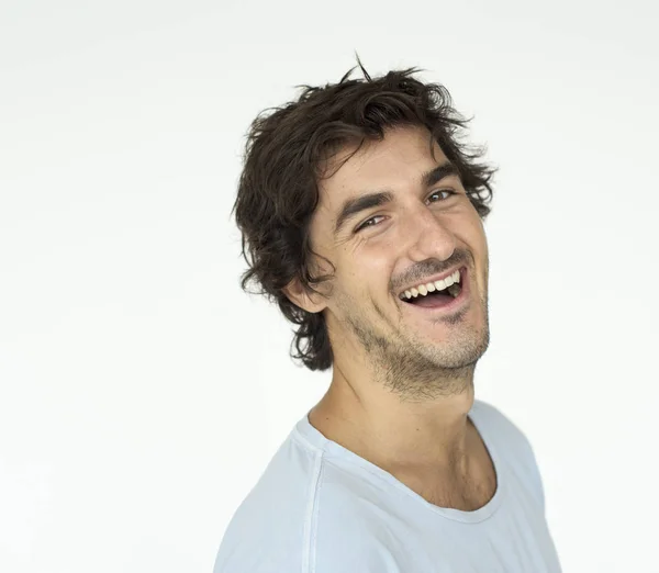 Bell'uomo sorridente — Foto Stock