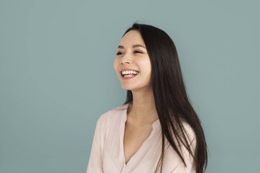 çekici bir kadın Studio