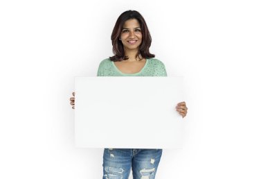 kadın stüdyoda poz