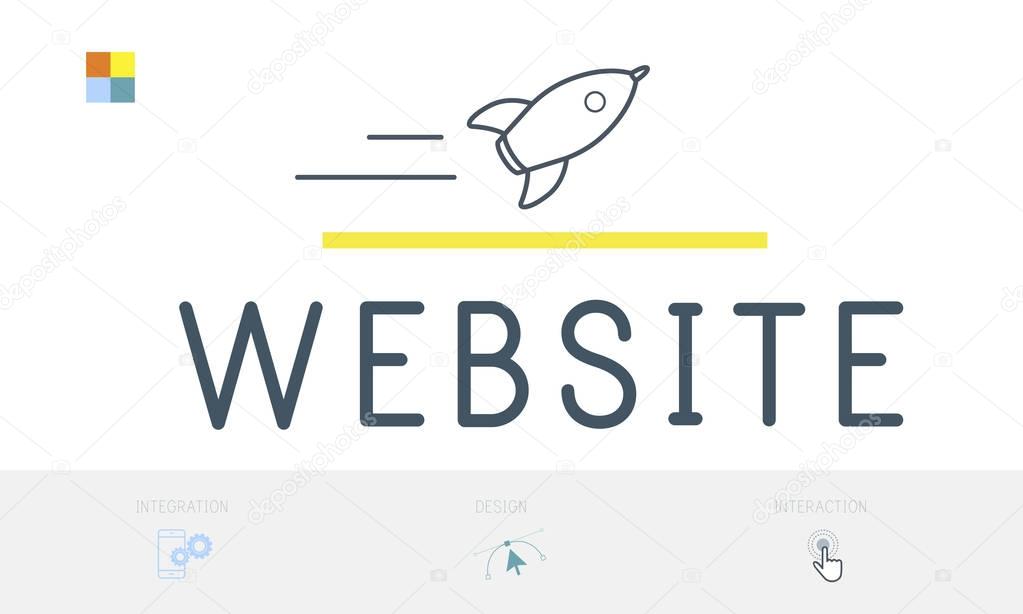 creative website banner