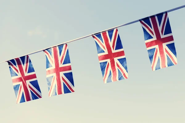 Banderas británicas nacionales — Foto de Stock