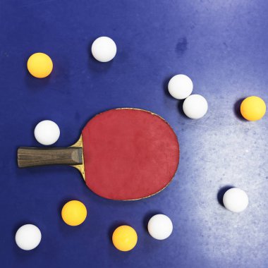 Masa Tenisi konsepti için