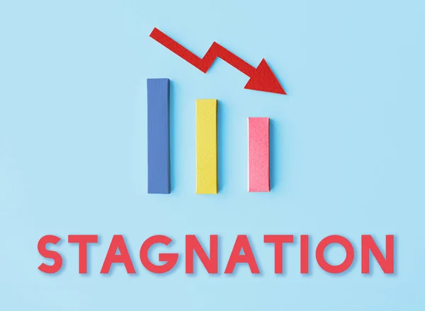 Grafik büyüme ve başarı kavramı — Stok fotoğraf