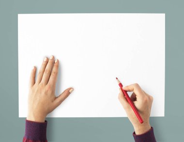 kalemle çizim kişi