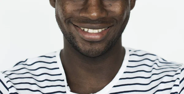 젊은 아프리카 남자 얼굴 — 스톡 사진