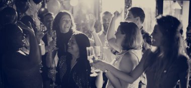 Arkadaşlar parti konsept 