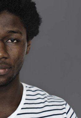 Güven Afrika adam yüz 