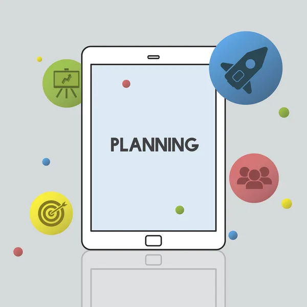 Small Business Planning Strategy Concept — Fotografia de Stock