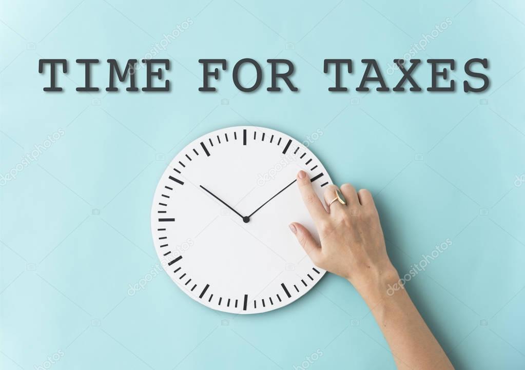 Time For Taxes Concept