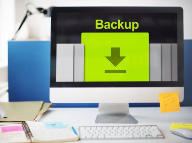 bilgisayar monitöründe çalışma alanı tablosu