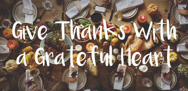 served table with delicious food