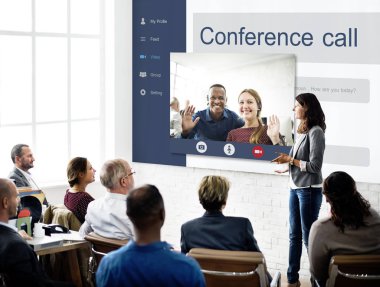 İş ekibi toplantıda.