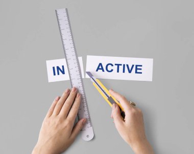 SLIP kağıt kesme eller