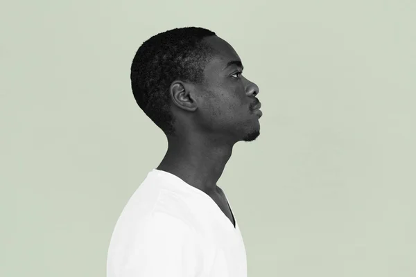 Africano modello maschile posa — Foto Stock