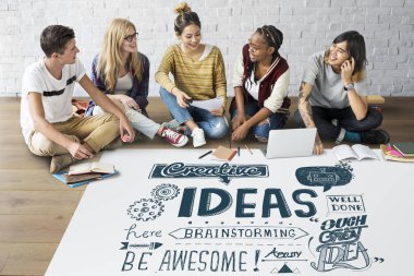 projede çalışan öğrenciler