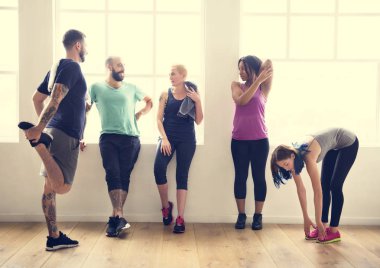 insanlar Yoga sonra soğutma 