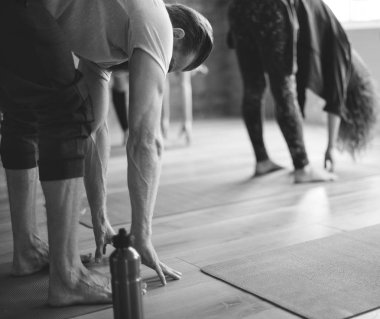 Grup egzersiz sınıfındaki