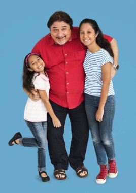 Asya aile Studio kavramı sarılma