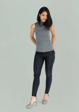 çekici bir Asyalı kadın 