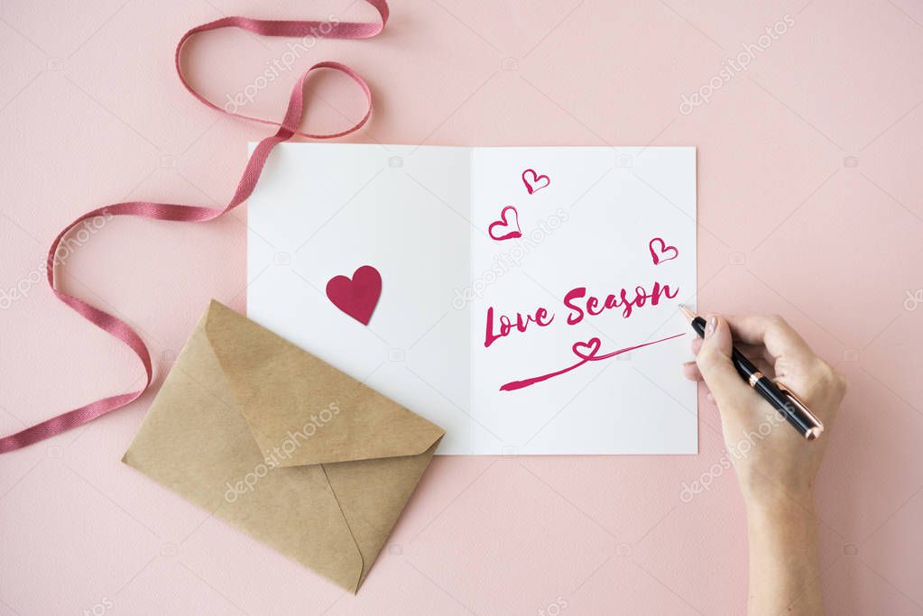 love card for valentine 