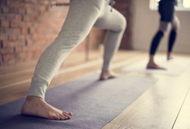 Grup egzersiz sınıfındaki