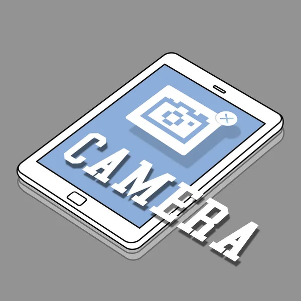 Capture Photographer Camera Icon Graphic Concept — стокове фото