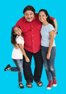 Asya aile Studio kavramı sarılma