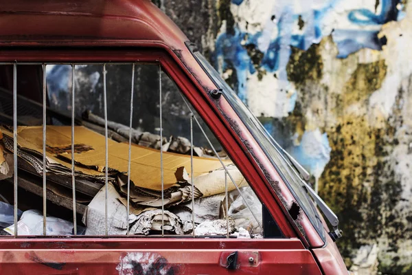 Demolición Junkyard Wasteland — Foto de Stock