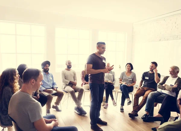 People at the Meeting in Office — Stock Photo, Image