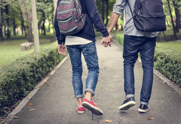 Gay casal no amor — Fotografia de Stock