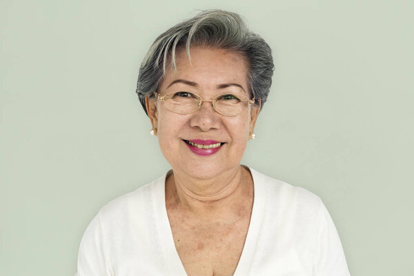  Smiling Senior Woman