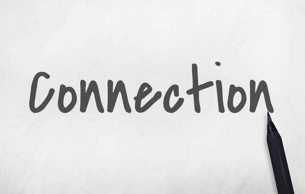  marker with text on the paper 