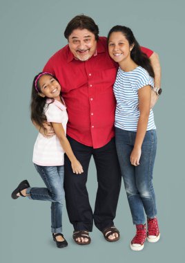 Asya aile Studio kavramı sarılma