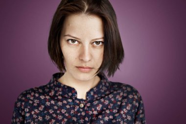 Genç bir kadının portresi. 