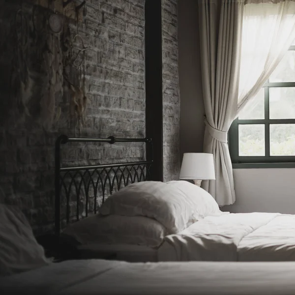 편안한 침실 인테리어 — 스톡 사진