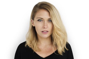 stüdyoda Kafkas kadın