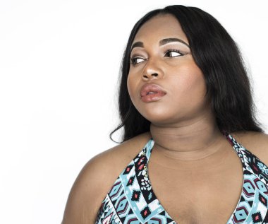 oldukça Afrikalı kadın