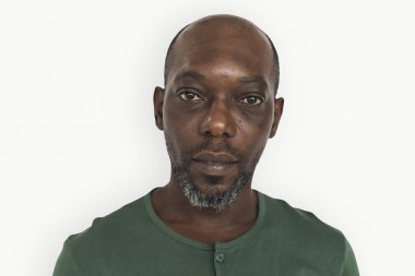 Casual üst düzey Afrika adam