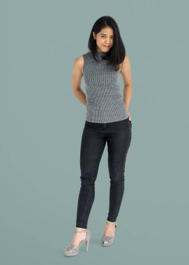 çekici bir Asyalı kadın 