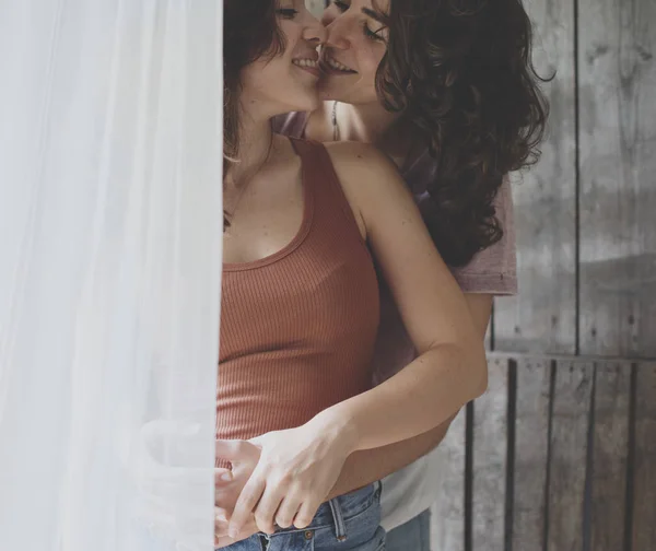 Lesbian Couple spending time Together — Stock Photo, Image