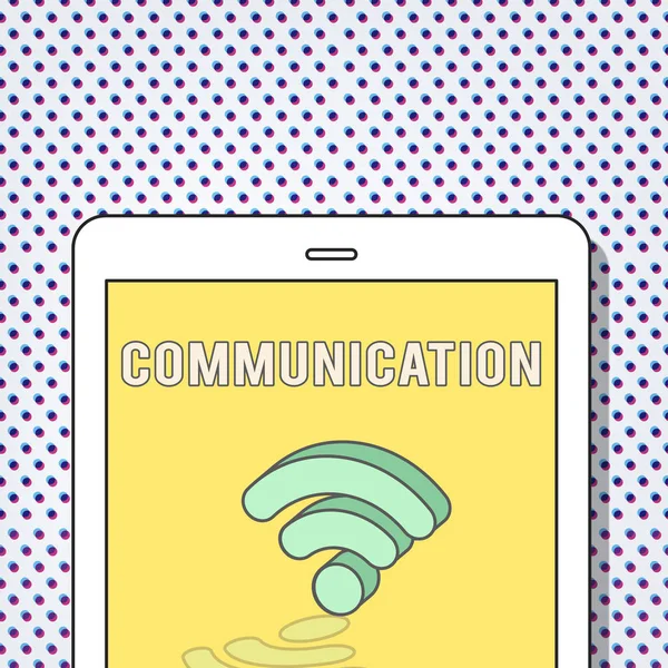 Communication Connection Technology Internet Concept — Stock Fotó