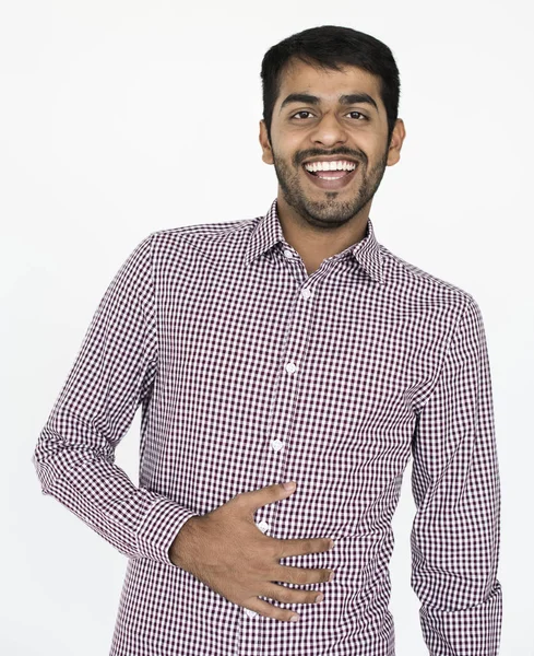 Casual Indian Ethnicity Mann — Stockfoto