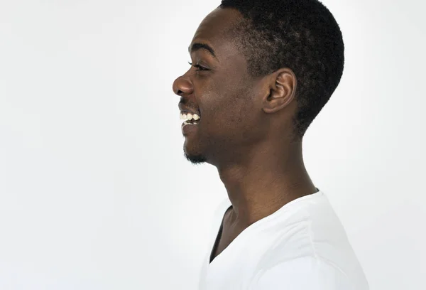 Afro-Amerikaanse man in de studio — Stockfoto