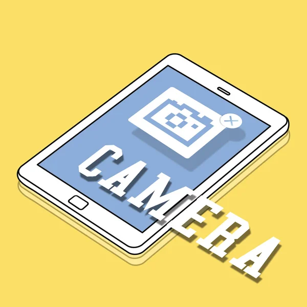Capture Photographer Camera Icon Graphic Concept — Stock Photo, Image