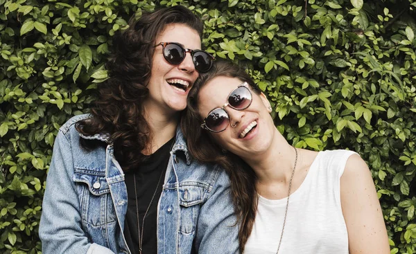 Lesbian Couple Spending time Together — Stock Photo, Image