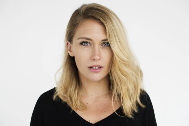 stüdyoda Kafkas kadın